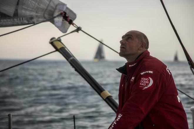 Onboard MAPFRE – A tight night with all the boats still quite close - Leg 8 to Lorient – Volvo Ocean Race 2015 © Francisco Vignale/Mapfre/Volvo Ocean Race